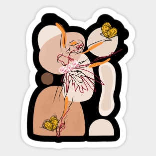 Ballerina's Dance Sticker